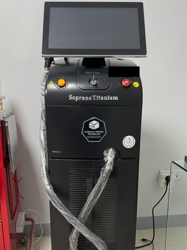 فروش دستگاه ليزر موهاي زائد سوپرانوتيتانيوم وارداتي